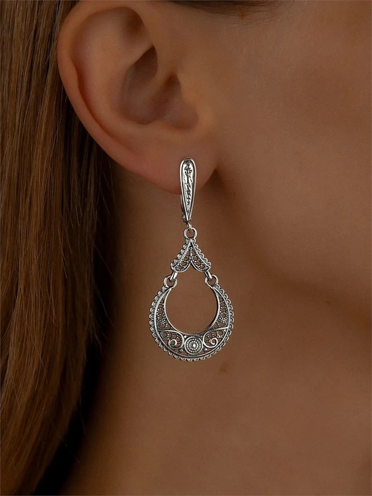 Серьги из серебра 2376