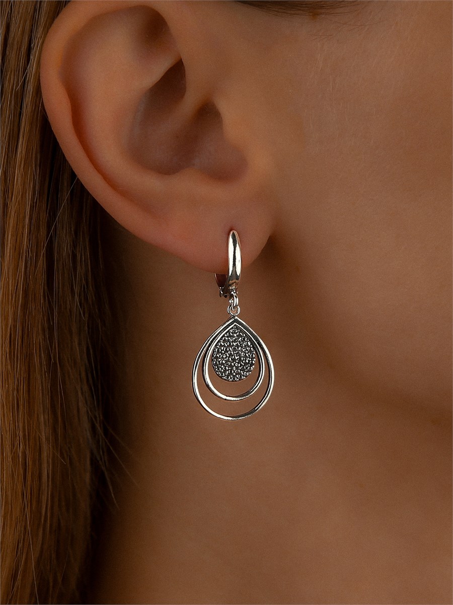 Серьги из серебра 3044