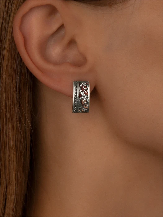 Серьги из серебра 2396