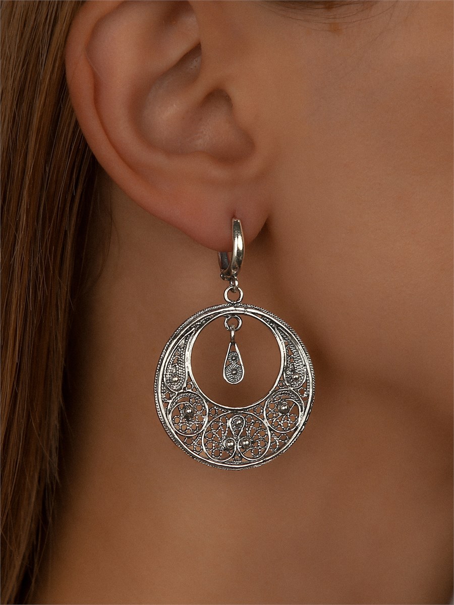 Серьги из серебра 2413