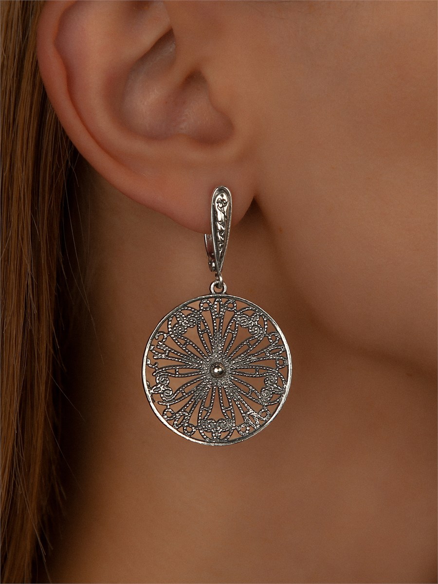 Серьги из серебра 3038