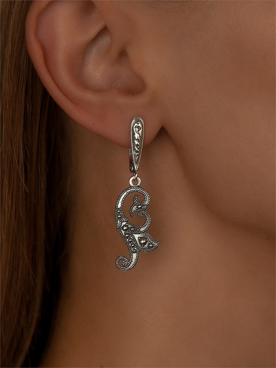 Серьги из серебра 3110
