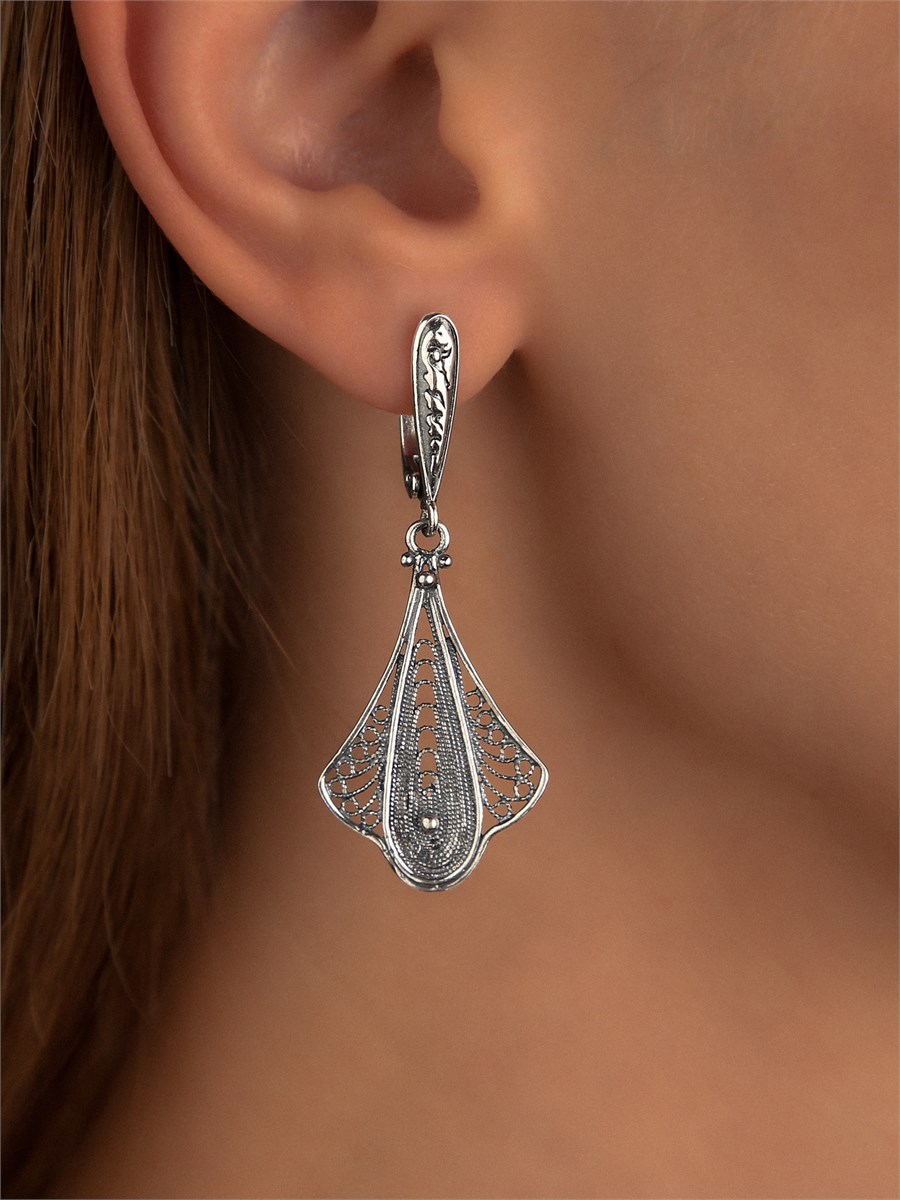 Серьги из серебра 3165