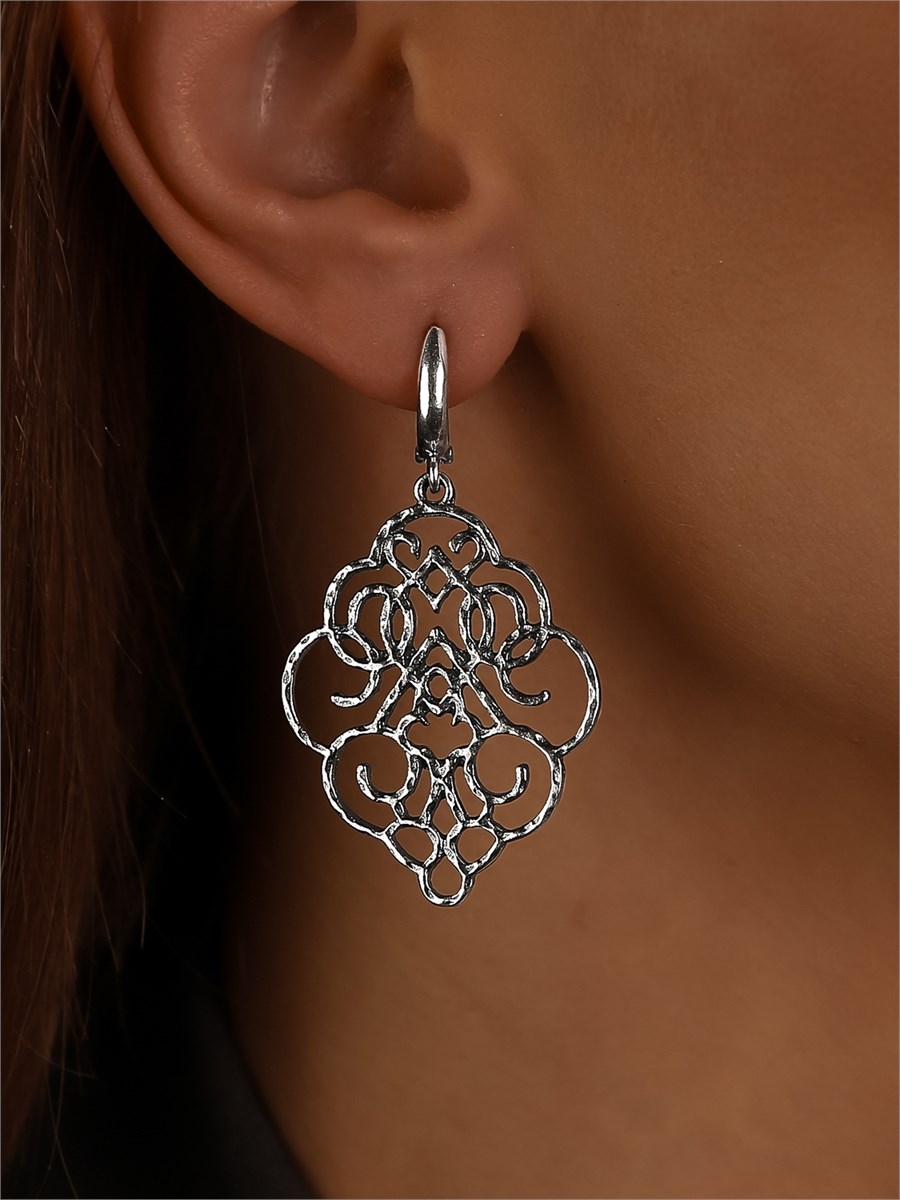 Серьги из серебра в "Этно"  стиле 2367