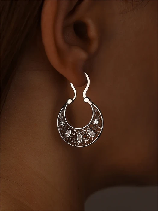 Серьги из серебра 3351