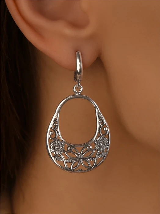Серьги из серебра 3406