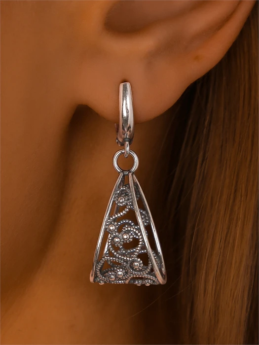 Серьги из серебра 4004