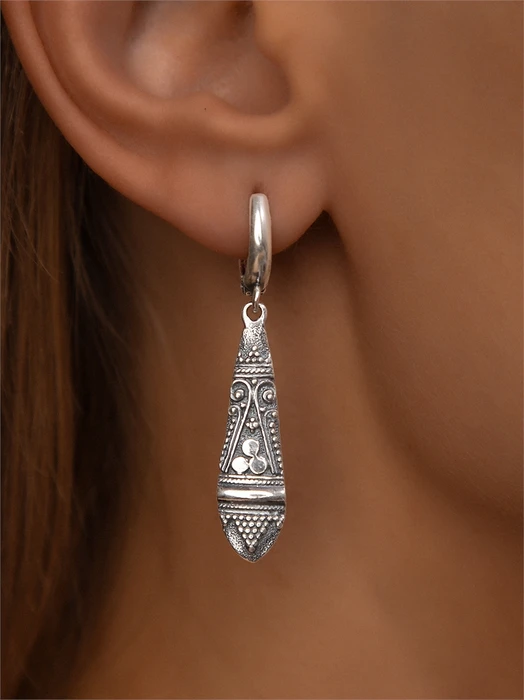Серьги из серебра 4201