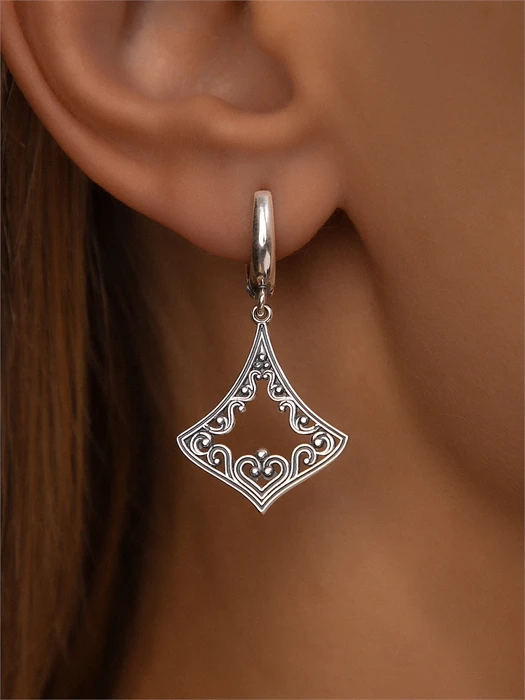 Серьги из серебра 4202