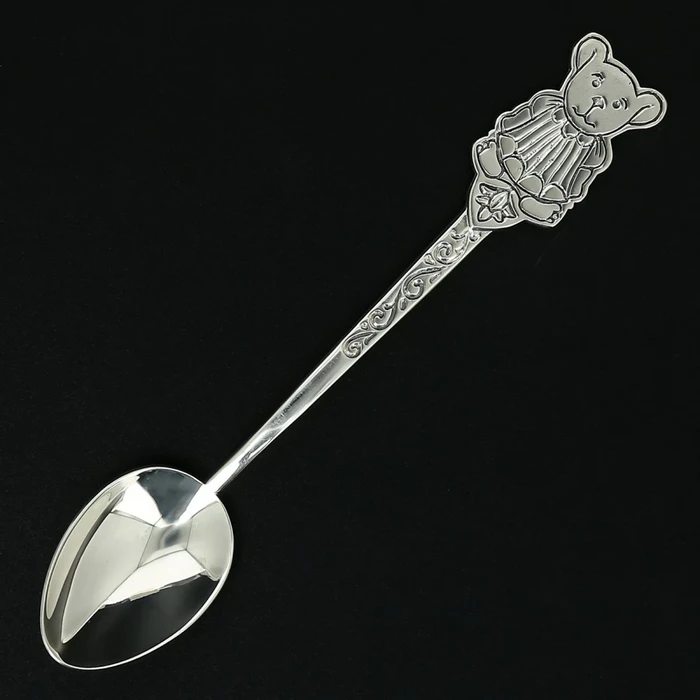 Серебряная ложка Мишка 2222