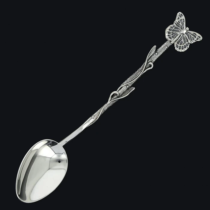 Серебряная ложка Бабочка 2228
