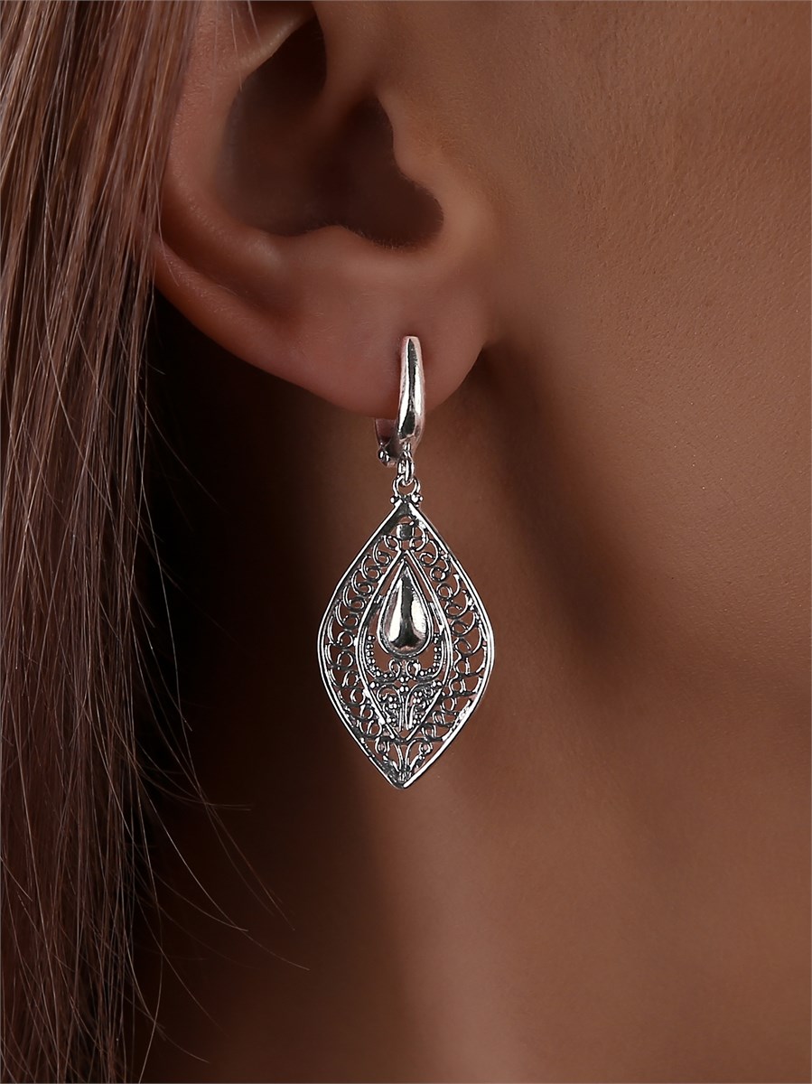 Серьги из серебра 2373 - фото 8701