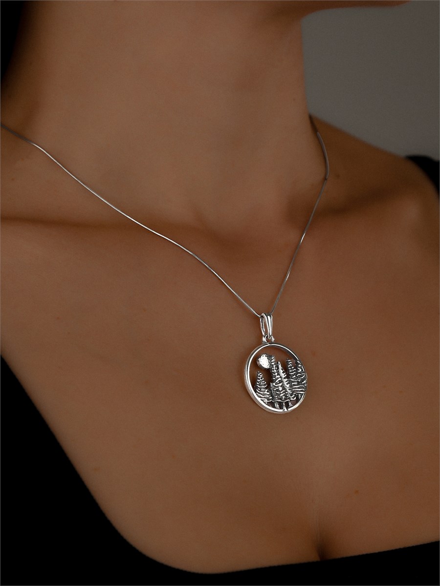 Кулон из серебра 3057