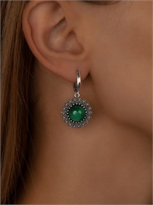 {{photo.Alt || photo.Description || 'Серьги из серебра с малахит'}}