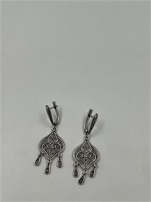 Серьги из серебра 2438