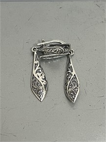 Серьги из серебра 2412