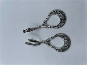 Серьги из серебра 2376