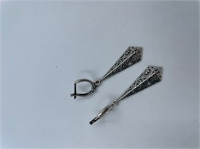 Серьги из серебра 2366