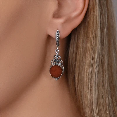 {{productViewItem.photos[photoViewList.activeNavIndex].Alt || productViewItem.photos[photoViewList.activeNavIndex].Description || 'Серьги из серебра с сердоликом'}}