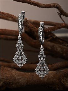 Серьги из серебра 1023