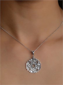 Кулон из серебра в этно стиле 2799