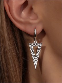 Серьги из серебра в "Этно"  стиле 2801