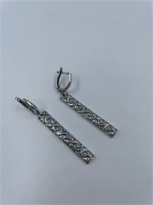 Серьги из серебра в "Этно"  стиле 2422