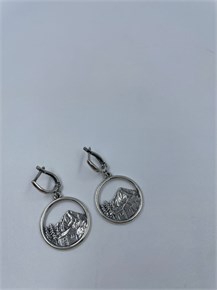 Серьги из серебра 2425