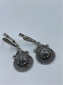 Серьги из серебра 2436