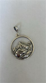 Кулон из серебра 3054