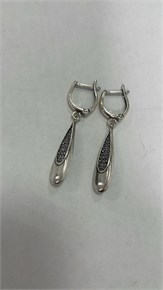 Серьги из серебра 3037