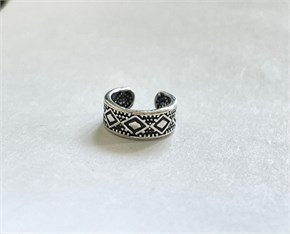 Серьга кафф из серебра 3094