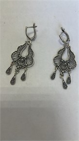 Серьги из серебра 3135