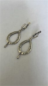 Серьги из серебра 3167