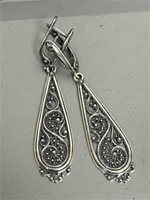 Серьги из серебра 2388