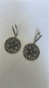 Серьги из серебра 3038