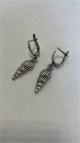 Серьги из серебра 3142