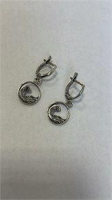 Серьги из серебра 3157