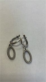 Серьги из серебра 3158