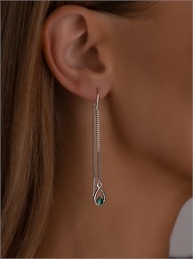 ЯСерьги из серебра арт.3203 3203
