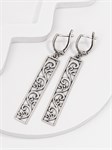 Серьги из серебра в "Этно"  стиле 2361