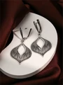 Серьги из серебра с филигранью 2393