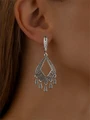 Серьги из серебра в "Этно"  стиле 2400
