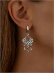 Серьги из серебра 2417
