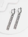 Серьги из серебра в "Этно"  стиле 2422