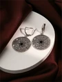 Серьги из серебра с агатом 2973