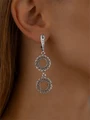 Серьги из серебра в "Этно"  стиле 3039