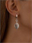 Серьги из серебра 3041