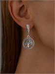 Серьги из серебра 3043