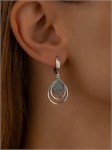 Серьги из серебра 3044